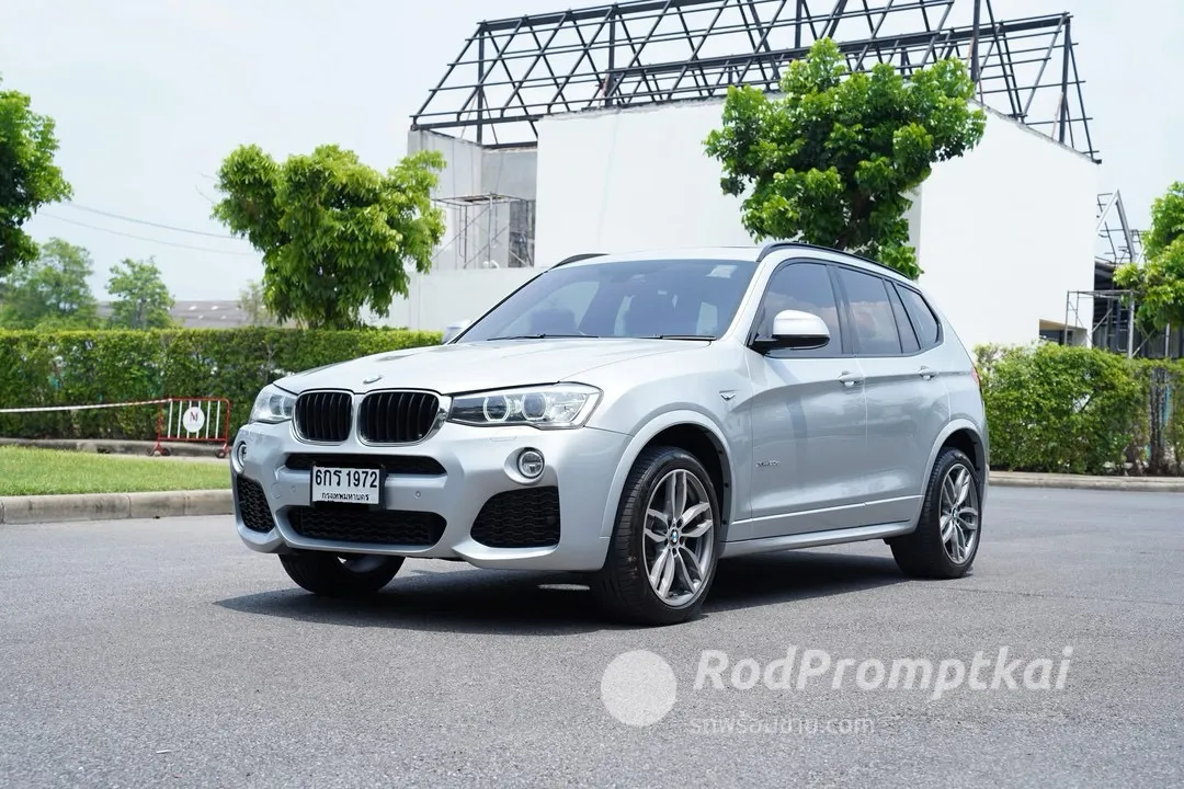 BMW X3 2.0 xDrive20d  M Sport  SUV ปี 2017 ไมล์ 120,xxx. Km