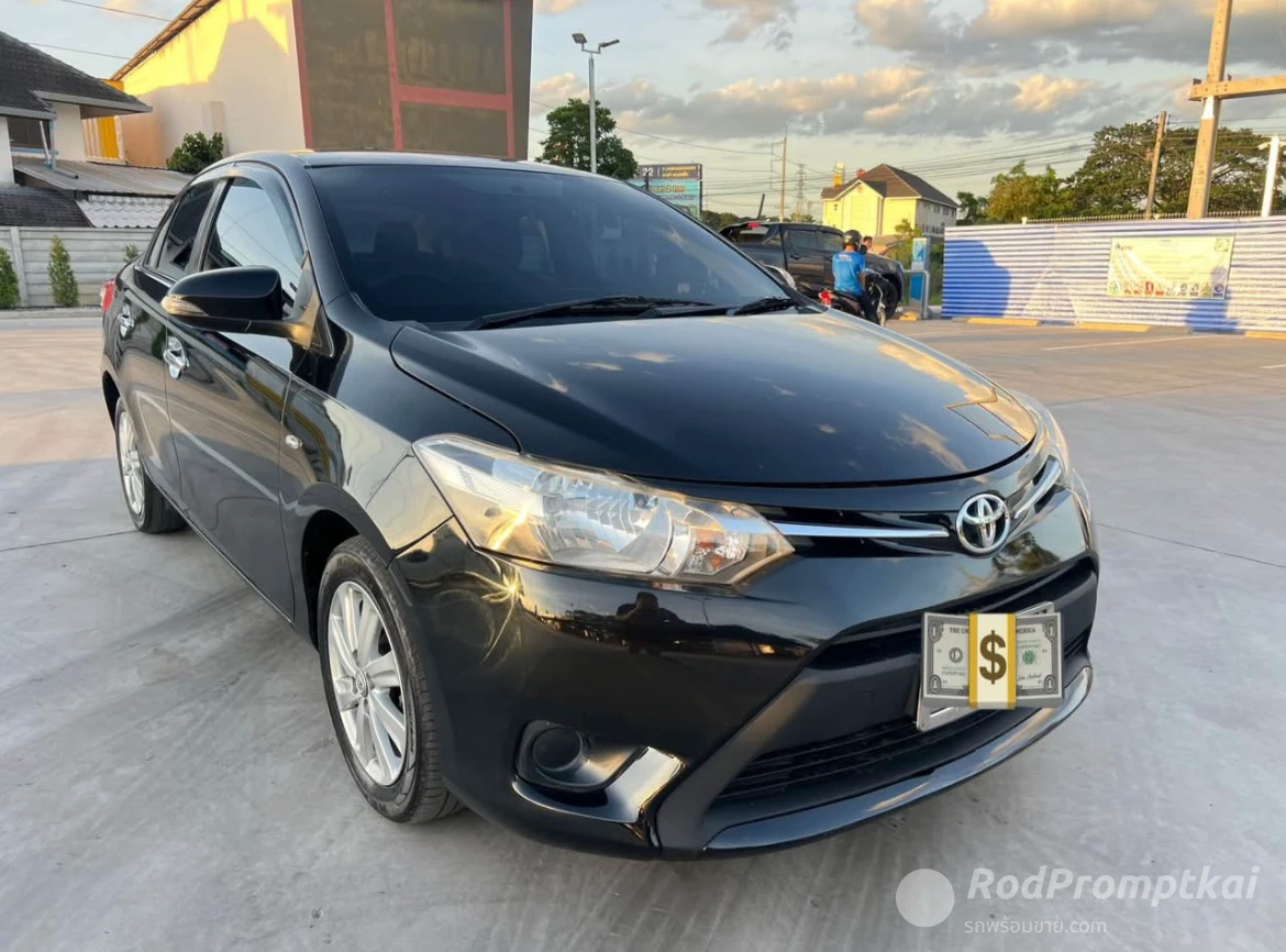 🚗 Toyota Vios 1.5 E ปี 2013  รถบ้านเจ้าของมือเดียวตั้งแต่ป้ายแดง