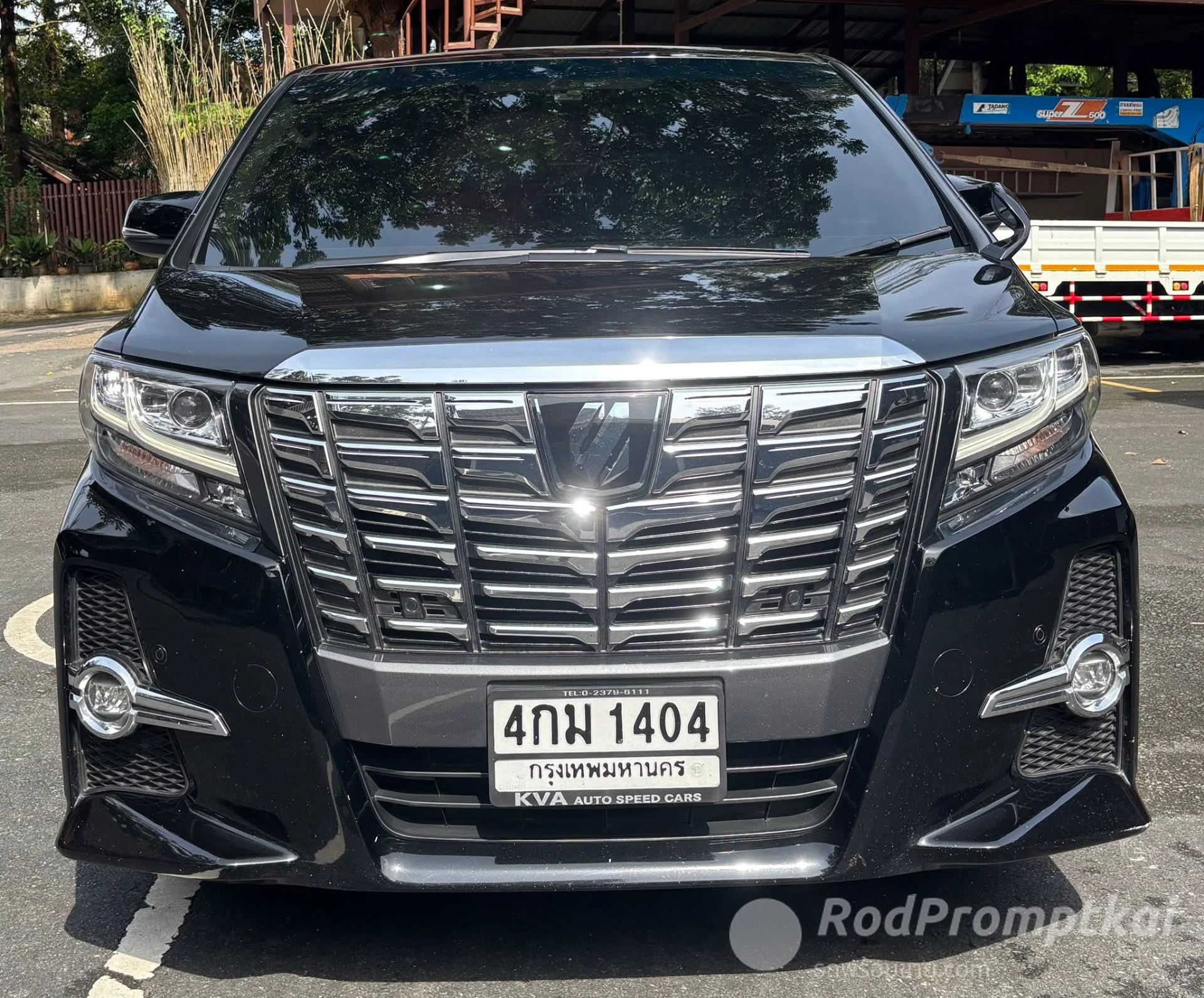 Toyota ALPHARD 2.5 สีดำ ปี 2015