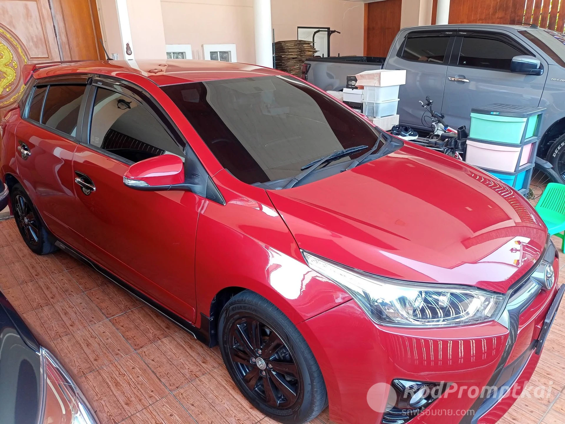 รถบ้านเจ้าของขายเอง toyota yaris ตัว g
