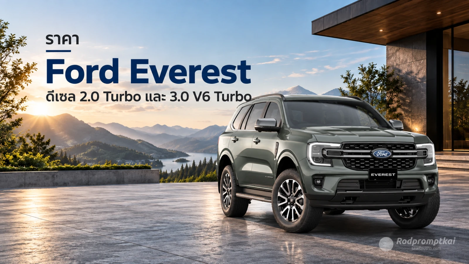Ford Everest MY2026 ราคาเท่าไร รุ่นไหนคุ้มที่สุด